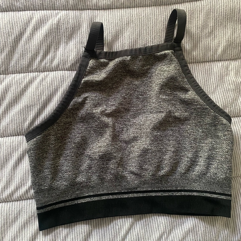 Aerie Play Seamless High Neck Sports Bra